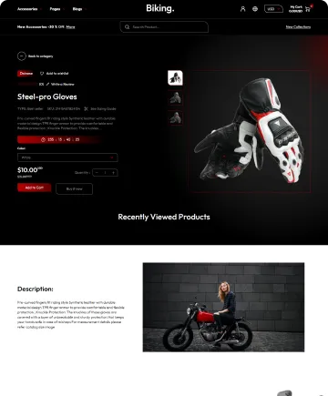 Biking Shopify Theme