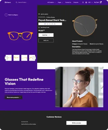 Blinkers Shopify Theme