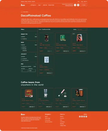 Brew Shopify Theme