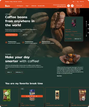 Brew Shopify Theme