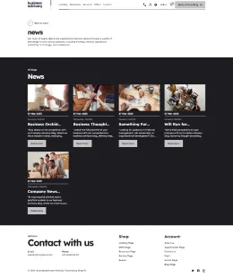 Business Advisory Shopify Theme