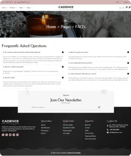 Cadence Shopify Theme