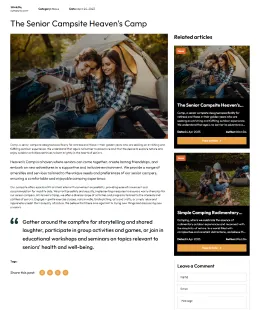 Camping Shopify Theme
