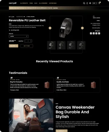 Carry All Shopify Theme