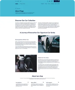 Cars Shopify Theme