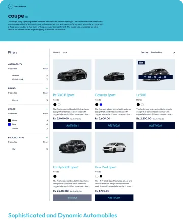 Cars Shopify Theme