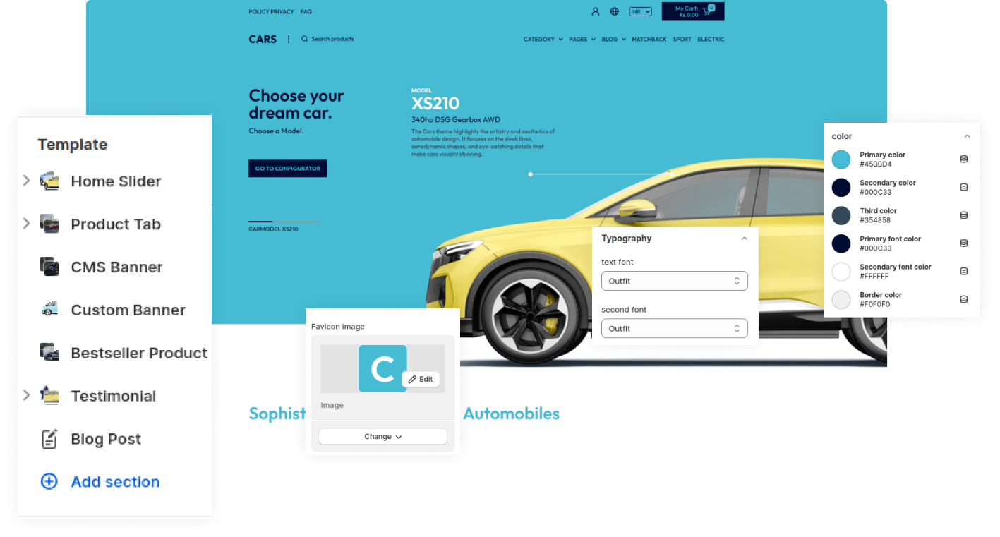 Cars Shopify Theme - WorkDo