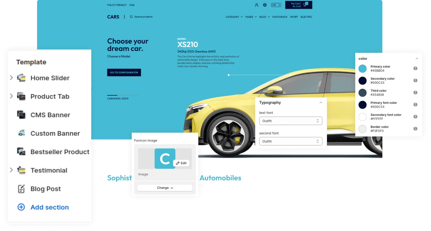Cars Shopify Theme - WorkDo