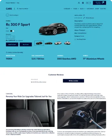Cars Shopify Theme