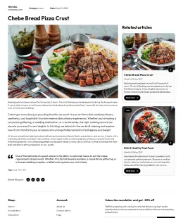 Catering Shopify Theme