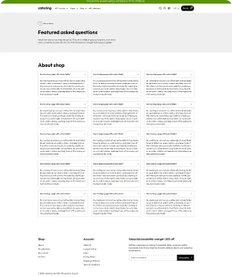 Catering Shopify Theme