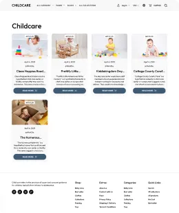 Childcare Shopify Theme