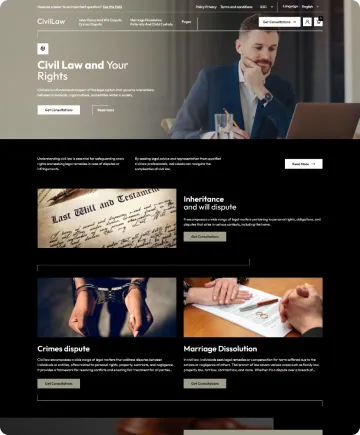 Civil Law Shopify Theme