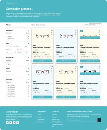 Cleanvision Shopify Theme