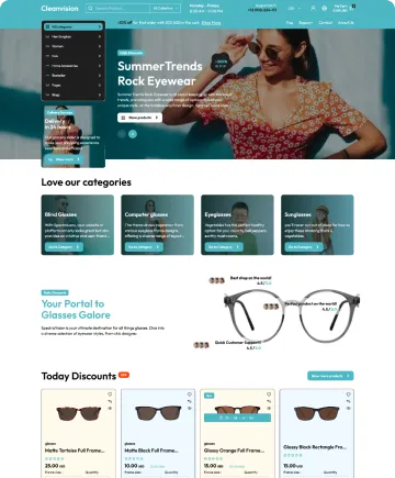 Cleanvision Shopify Theme