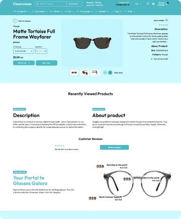 Cleanvision Shopify Theme