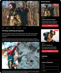 Climbing Shopify Theme