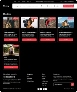 Climbing Shopify Theme