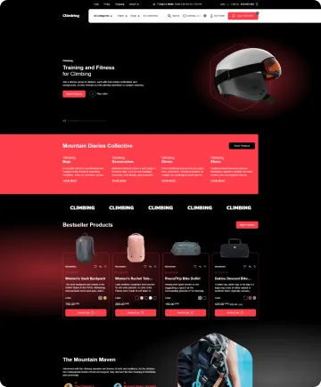 Climbing Shopify Theme