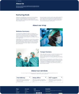 Clinics Hospitals Shopify Theme