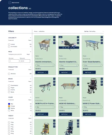 Clinics Hospitals Shopify Theme
