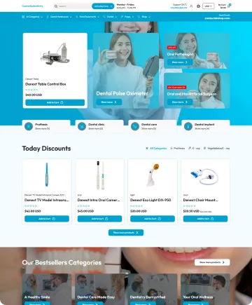 Cosmetic Dentistry Shopify Theme