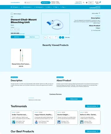 Cosmetic Dentistry Shopify Theme