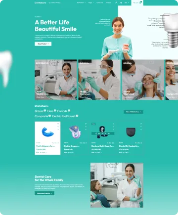 DentalCare Shopify Theme