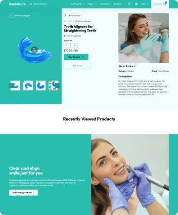 DentalCare Shopify Theme