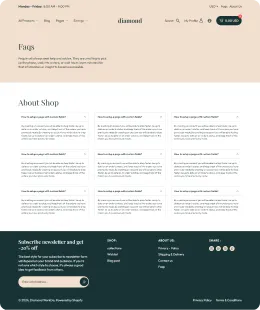 Diamond Shopify Theme