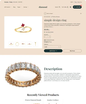 Diamond Shopify Theme