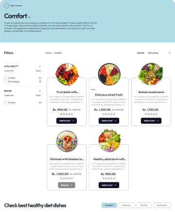 Dietary Shopify Theme