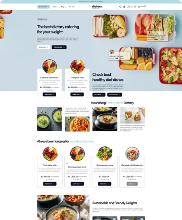 Dietary Shopify Theme
