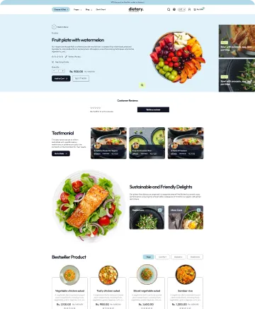 Dietary Shopify Theme