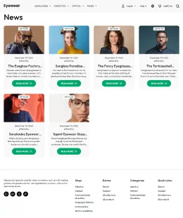 Eyewear Shopify Theme