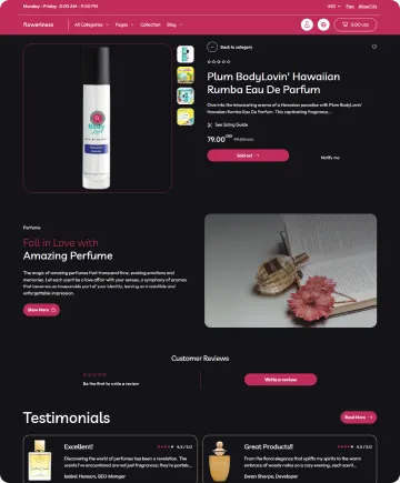 Floweriness Shopify Theme