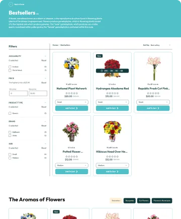 Flowers Shopify Theme