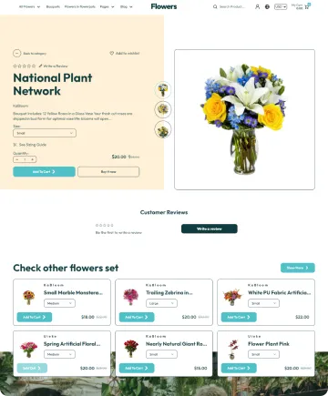Flowers Shopify Theme