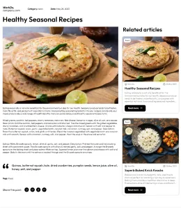 Food Recipes Shopify Theme