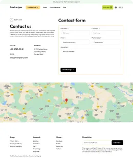 Food Recipes Shopify Theme