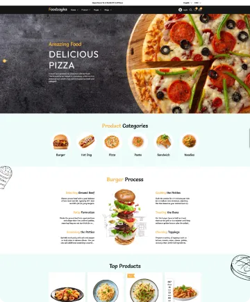 Foodzayka Shopify Theme