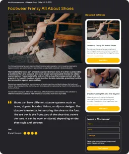 Footswear Shopify Theme