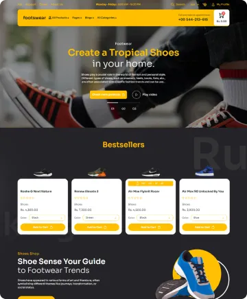 Footswear Shopify Theme