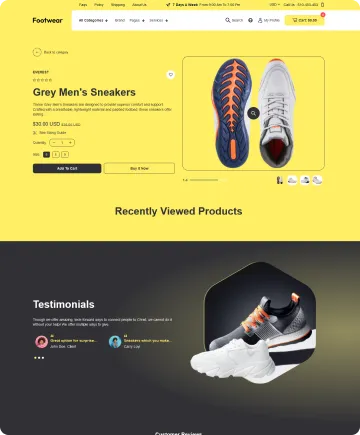 Footwear Shopify Theme