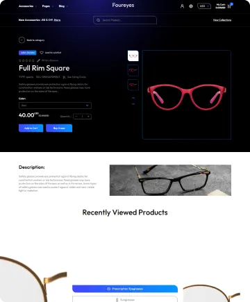 Foureyes Shopify Theme