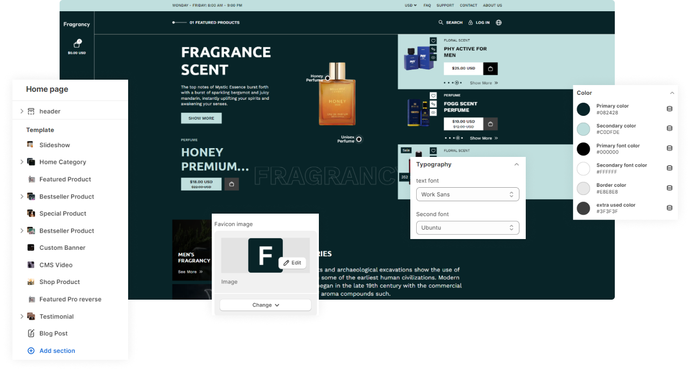 Fragrancy Shopify Theme - WorkDo