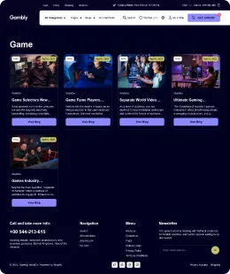 Gambly Shopify Theme