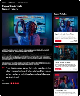 Game Shopify Theme