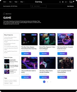 Gaming Shopify Theme