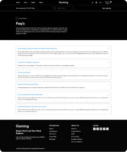Gaming Shopify Theme